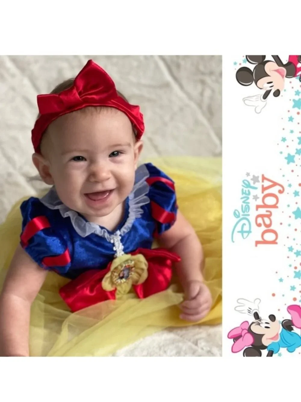 Disney Baby | Princess Snow White Halloween Costume | Size Infant 6-12 Months